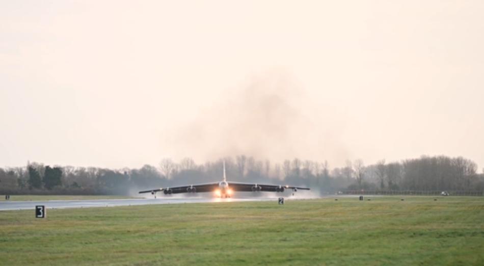 2024 to 2025 NATO Exercise  UK: B-52s Launch for APEX JETNATO Exercises 