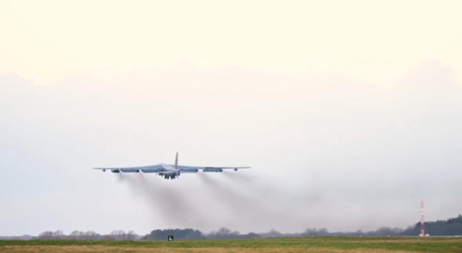 2024 to 2025 NATO Exercise  UK: B-52s Launch for APEX JETNATO Exercises 