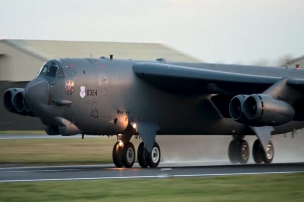 2024 to 2025 NATO Exercise UK: B-52s Launch for APEX JETNATO Exercises